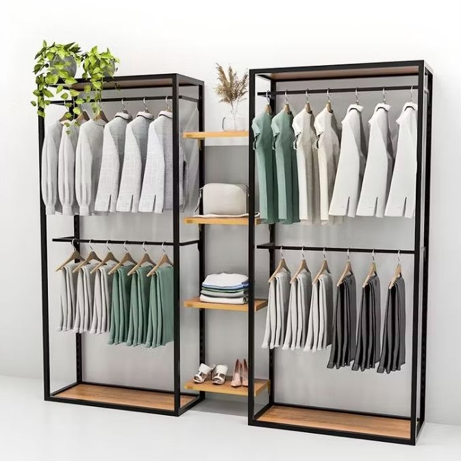 Rak Baju Gandeng|Hanger Baju|Rak Distro