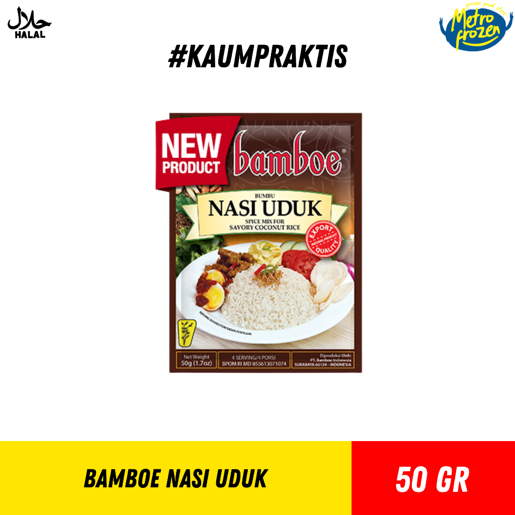 

BAMBOE Nasi Uduk 50gr