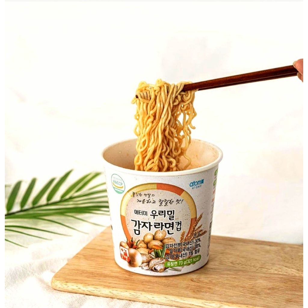 

Atomy Spicy Ramyeon Cup Made in Korea 》Mie Ramen Pedas Asli 100% dari Korea 》Atomy Mie Ramen Kentang Sehat Tinggi Serat