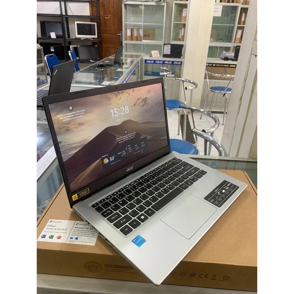 LAPTOP ACER ASPIRE 5 A514-54 Core i3-11 RAM 8GB/SSD 256GB WIN11 LAYAR 14"FHD SLIM LIKENEW