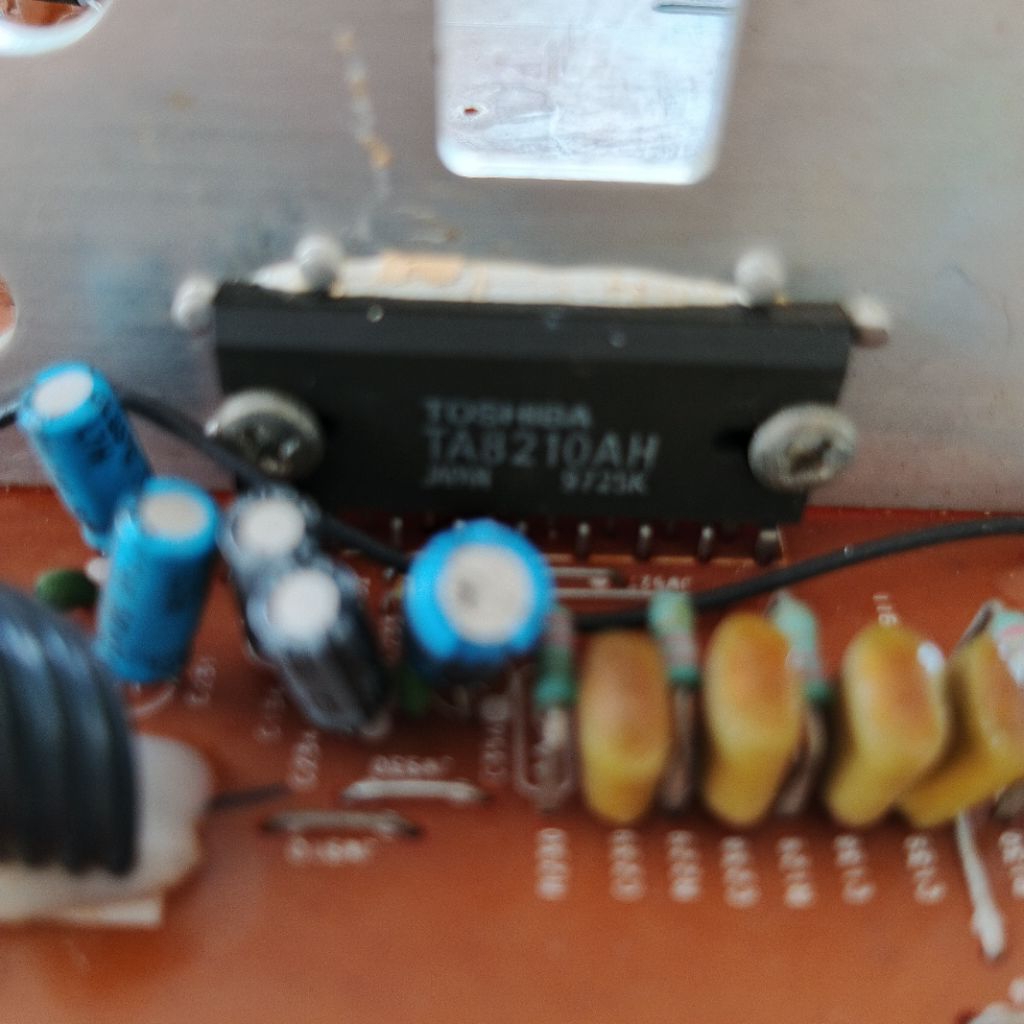 power bekas compo Sony TA8210AH normal