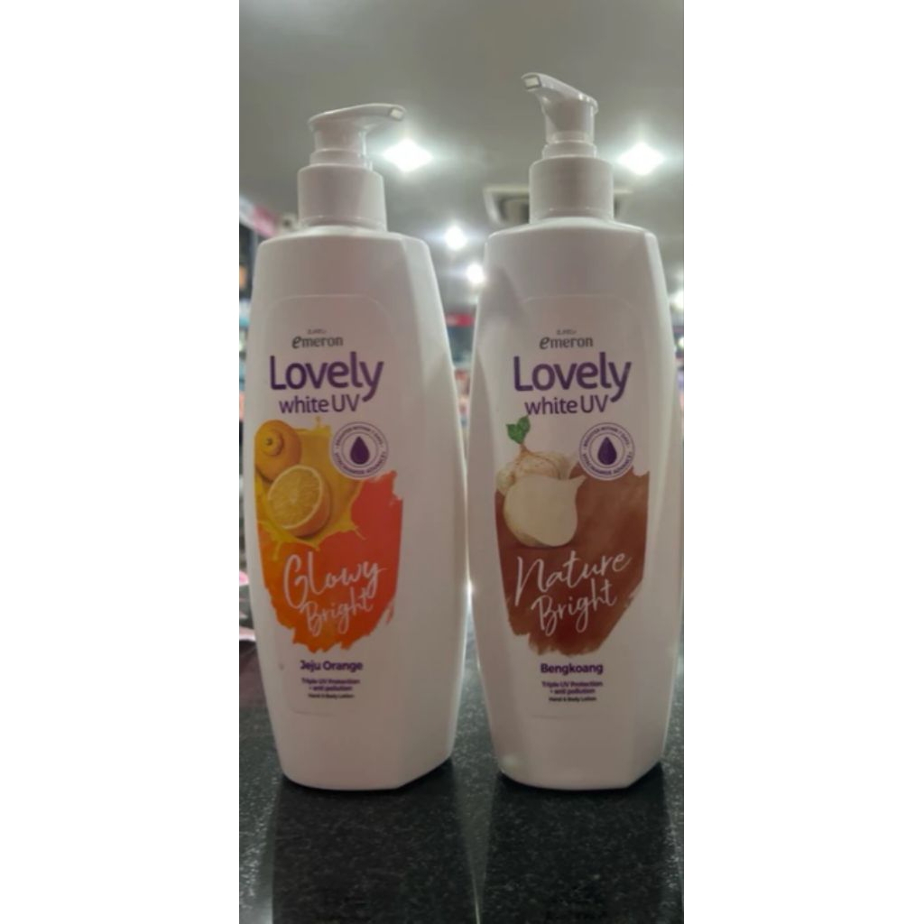 EMERON LOVELY WHITE UV GLOW & BRIGHT 500ML