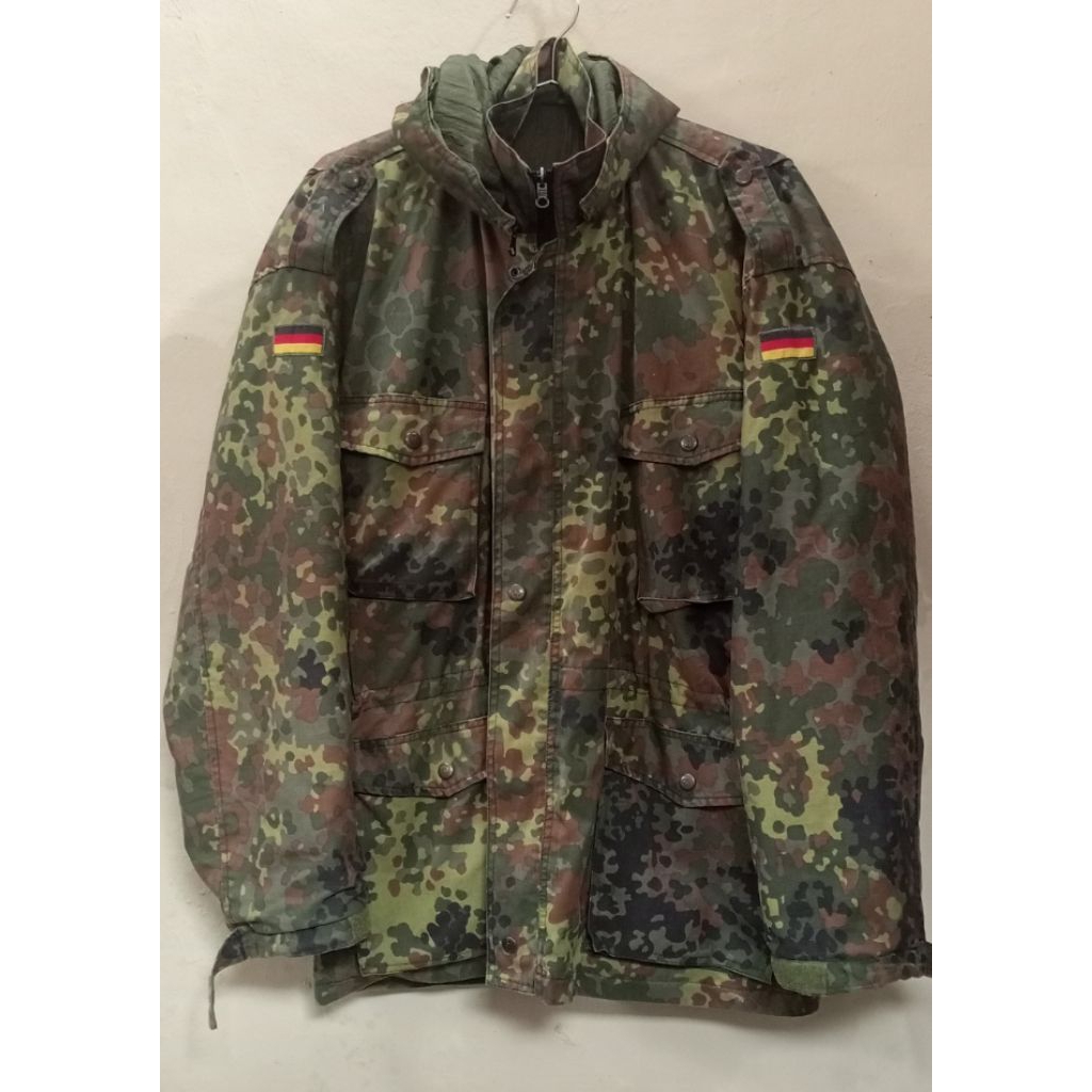 Jaket Loreng Army Jerman German Germany Model M65 Second (bukan Ori)