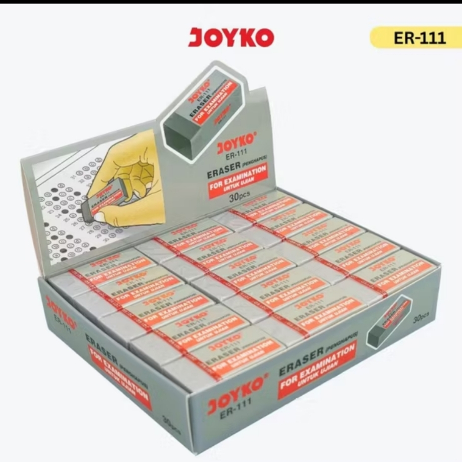 

Joyko Penghapus Eraser 1 Box Isi 30 Pcs