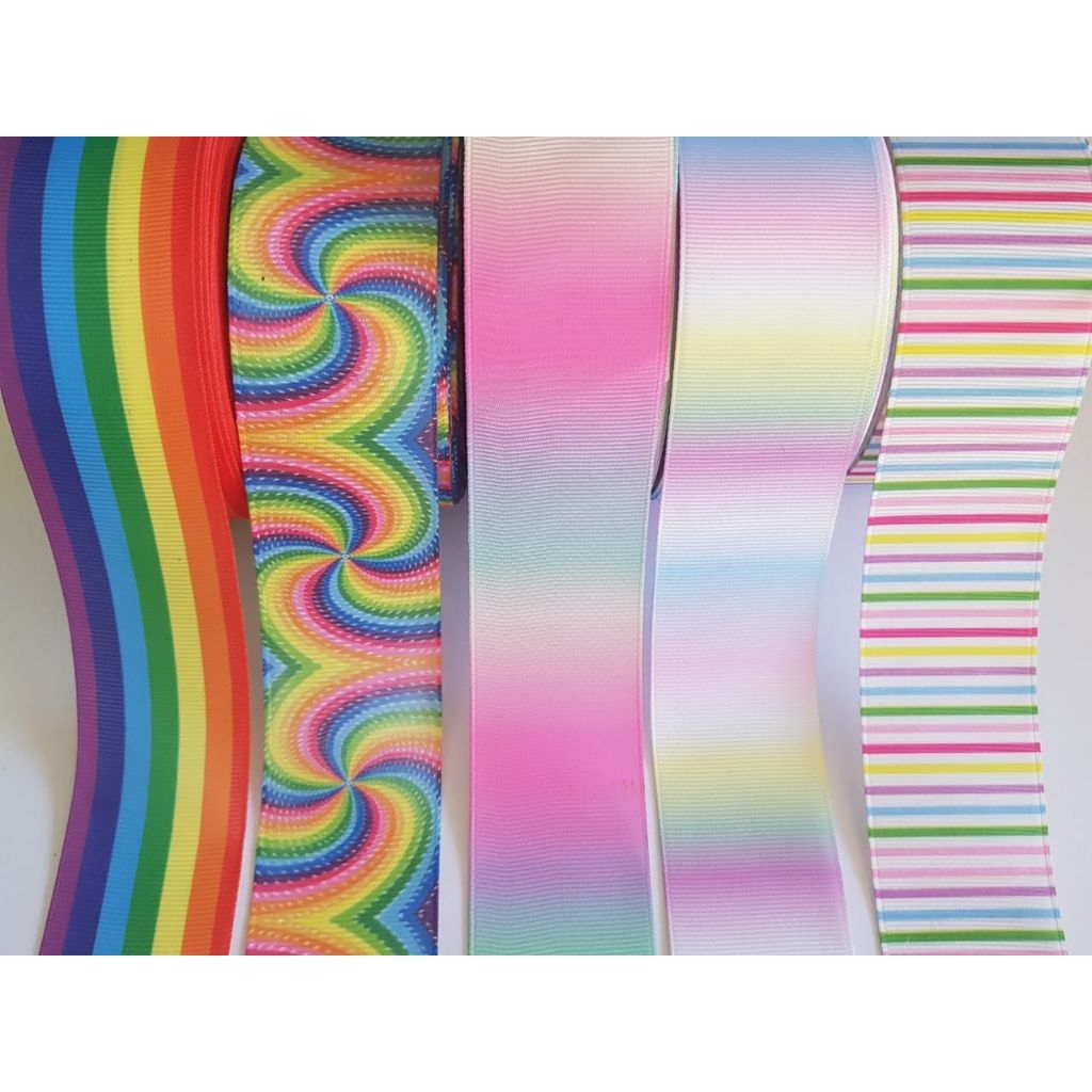 

PITA GROSGRAIN MOTIF 3,8 CM | PER YARD (90 CM)