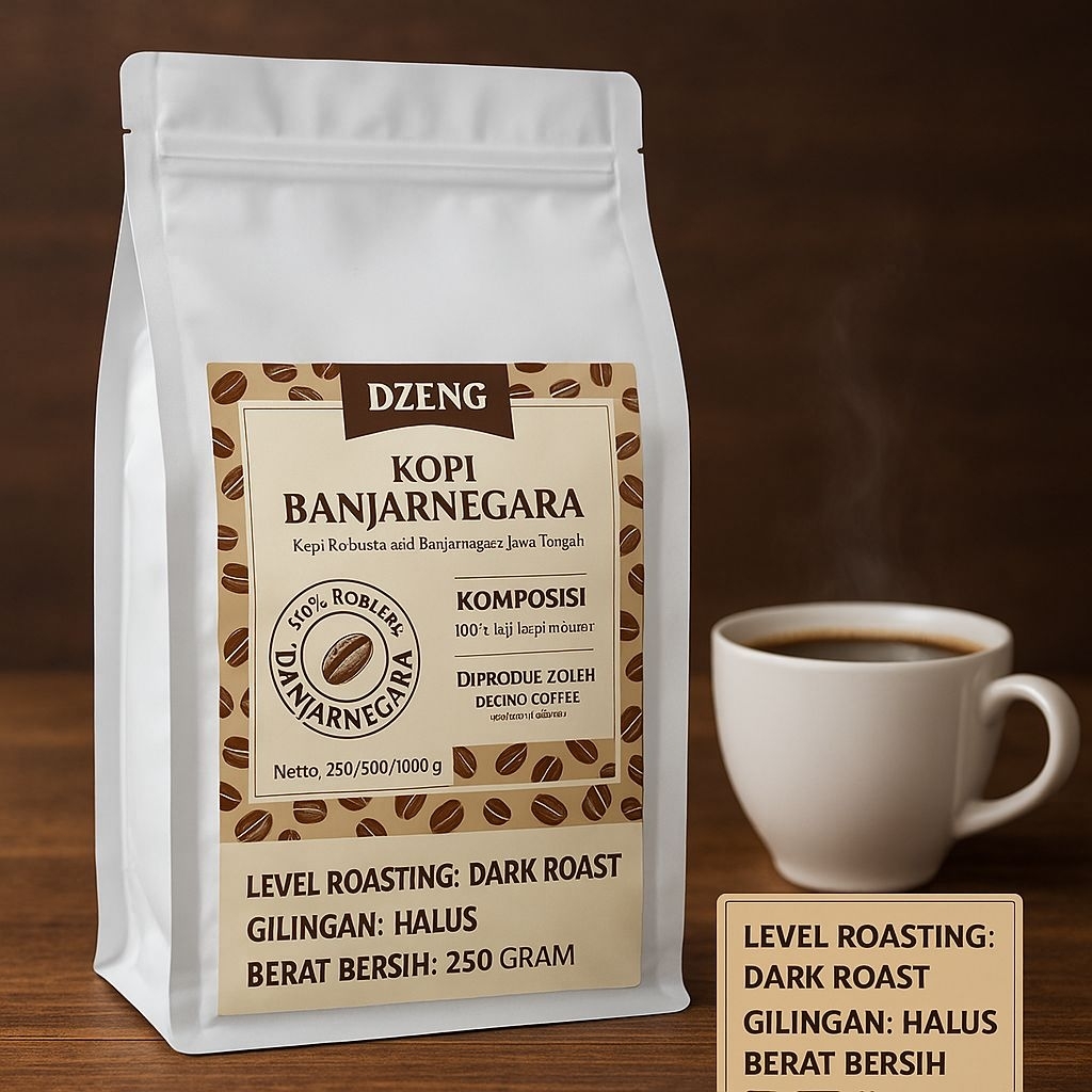 

kopi banjarnegara robusta murni 250 gram