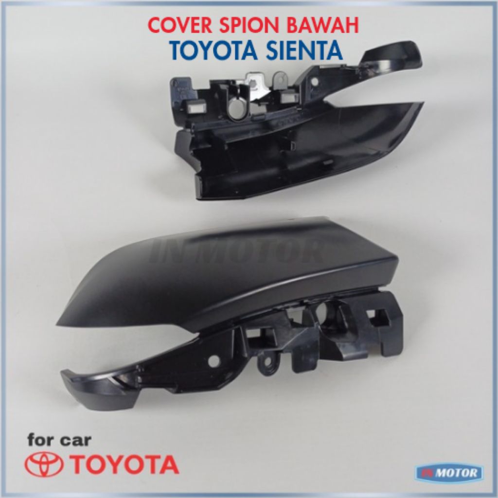 Cover bawah spion toyota Sienta all type / cover penutup bagian bawah spion sienta