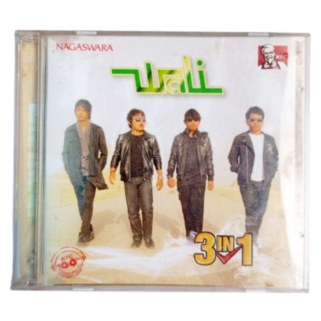 cd - Wali - 3 in 1 - kompilasi lagu terbaik Wali