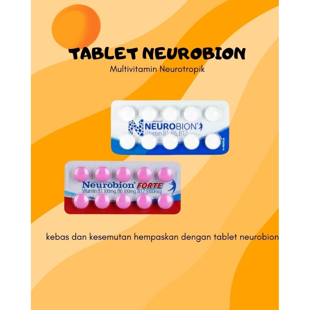 Neurobion Forte vitamin B Complex (Pink)