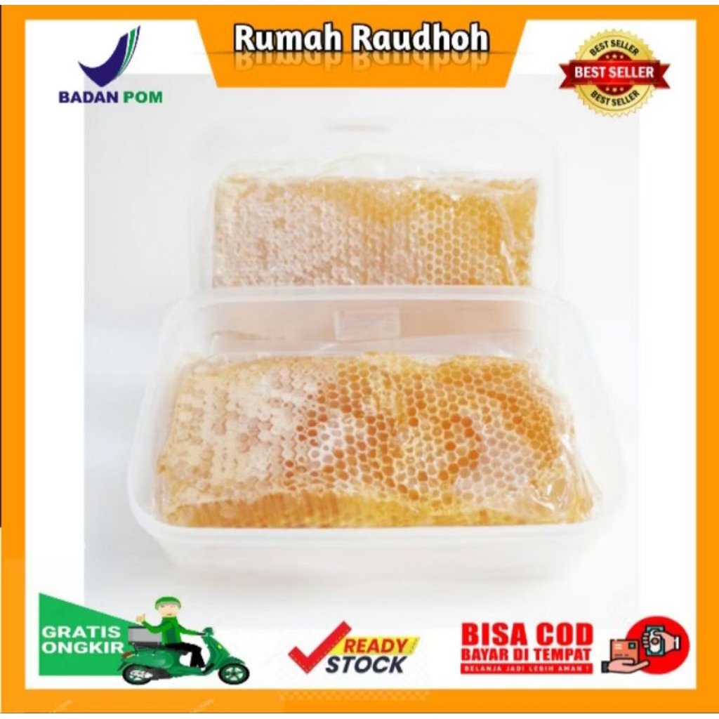 

MADU SARANG ASLI 500 GRAM - MADU PREMIUM