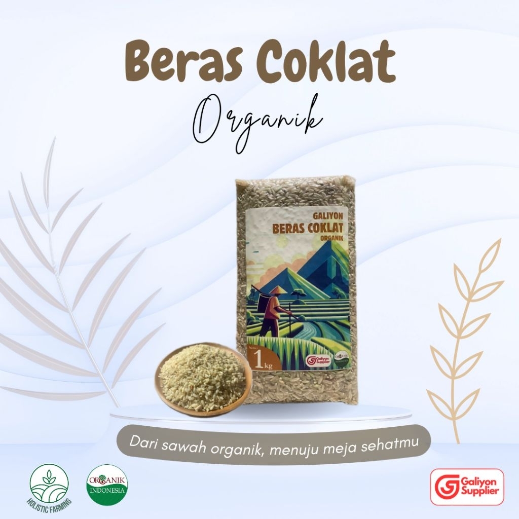 

Beras Coklat Organik - Galiyon