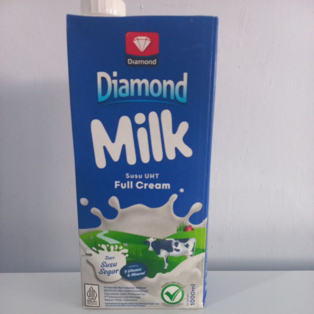 

DIAMOND SUSU UHT FULL CREAM 1 LITER