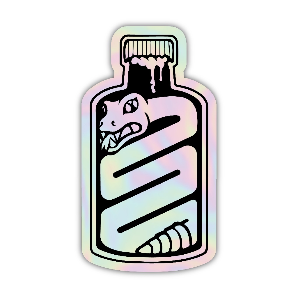 

Z444 sticker toples isi ular aesthetic, stiker hologram satuan