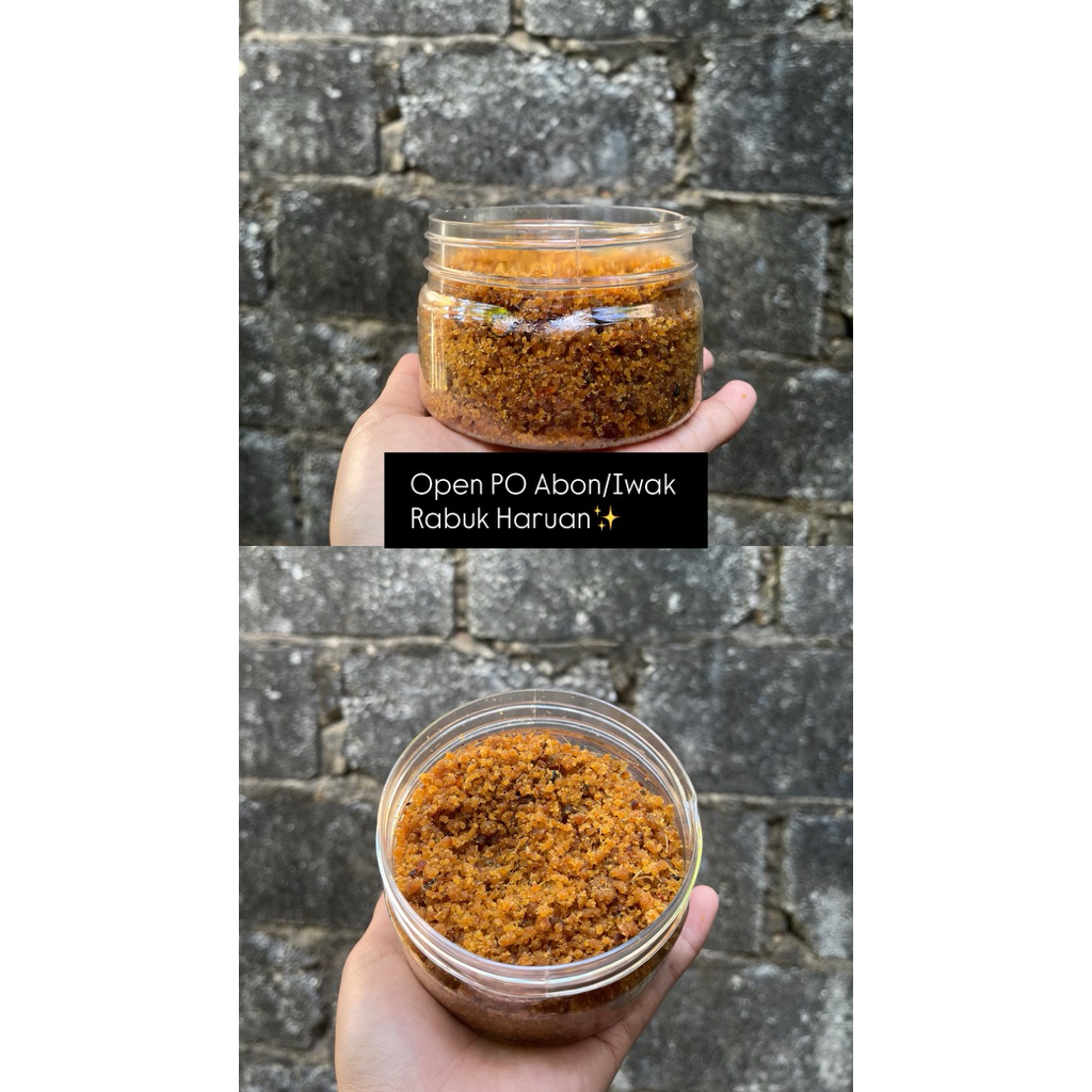 

ABON IKAN GABUS /IWAK RABUK HARUAN