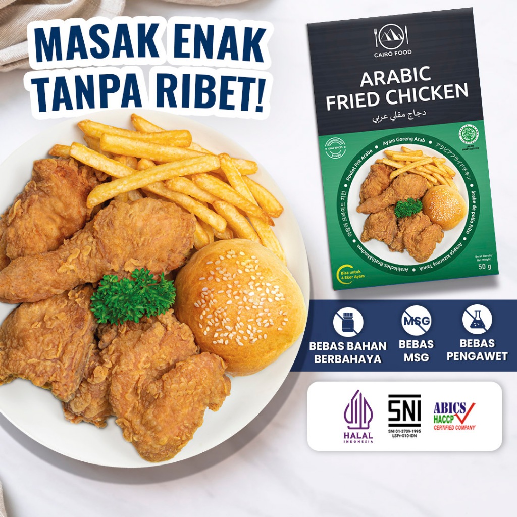 

Bumbu Ayam Goreng Arab Sehat - Cairo Food