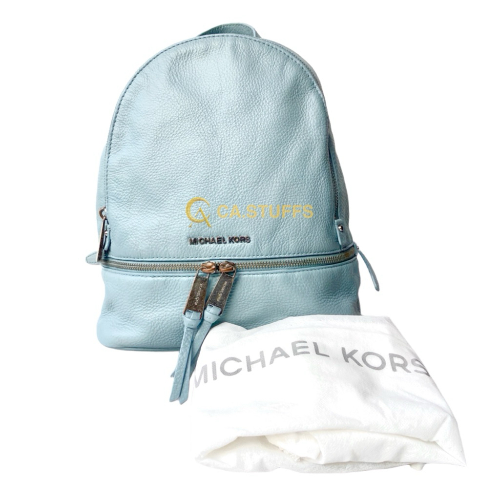 Preloved Michael Kors MK Rhea Medium Leather Backpack