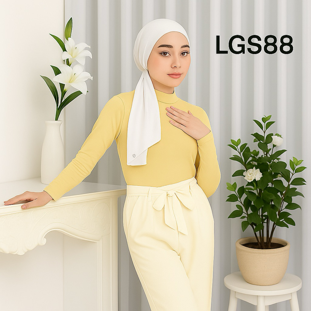Manset Wanita/Manset Wanita spandek/bahan adem/inner Muslimah/Manset Turtle Neck/Manset Dalaman