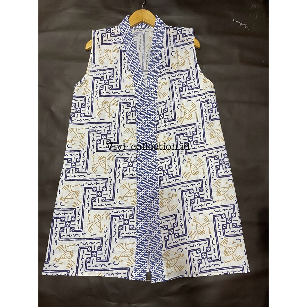 Outer Batik wanita,Vest Outer Yukensi batik