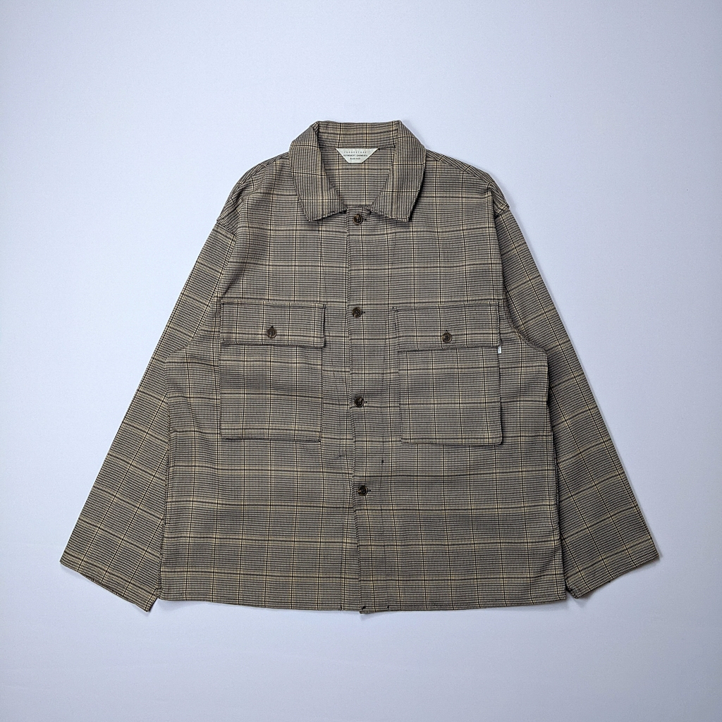 LAFUDGE Kemeja Tartan Overshirt Outer Jaket
