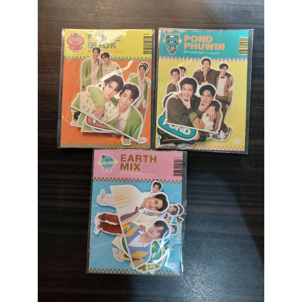 STICKER PONDPHUWIN EARTHMIX FORCEBOOK