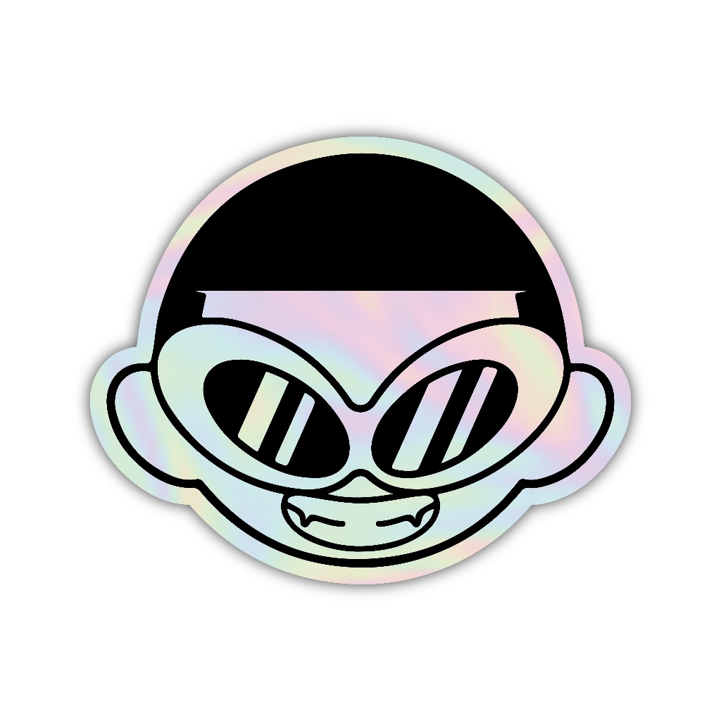 

Z483 sticker karakter y2k aesthetic, stiker hologram satuan