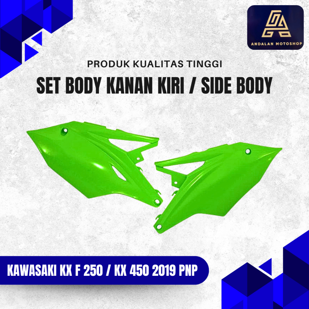 Cover Body - Sayap Jok Belakang KAWASAKI KX 250 ( PNP KX 450 2019 )