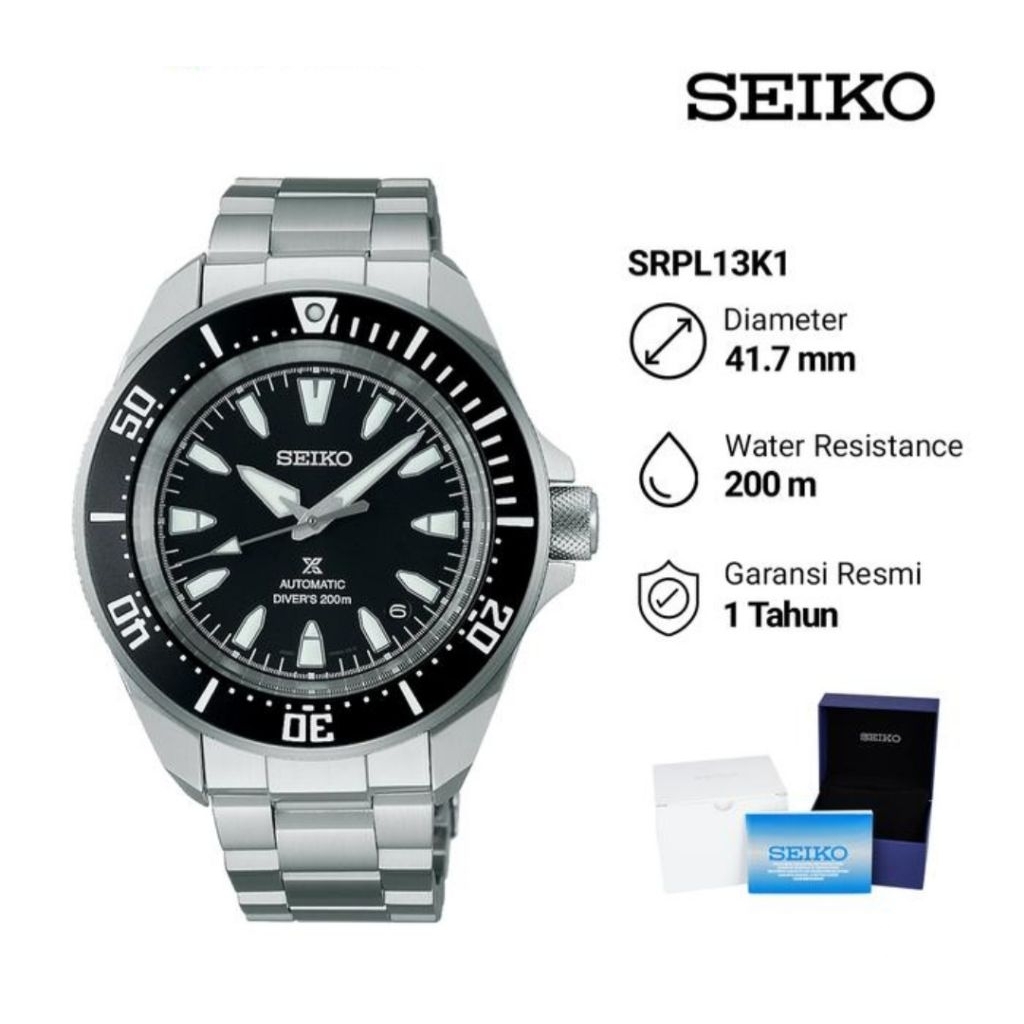 Seiko Prospex SRPL13K1 Automatic Drivers 200M Jam Tangan Pria Original