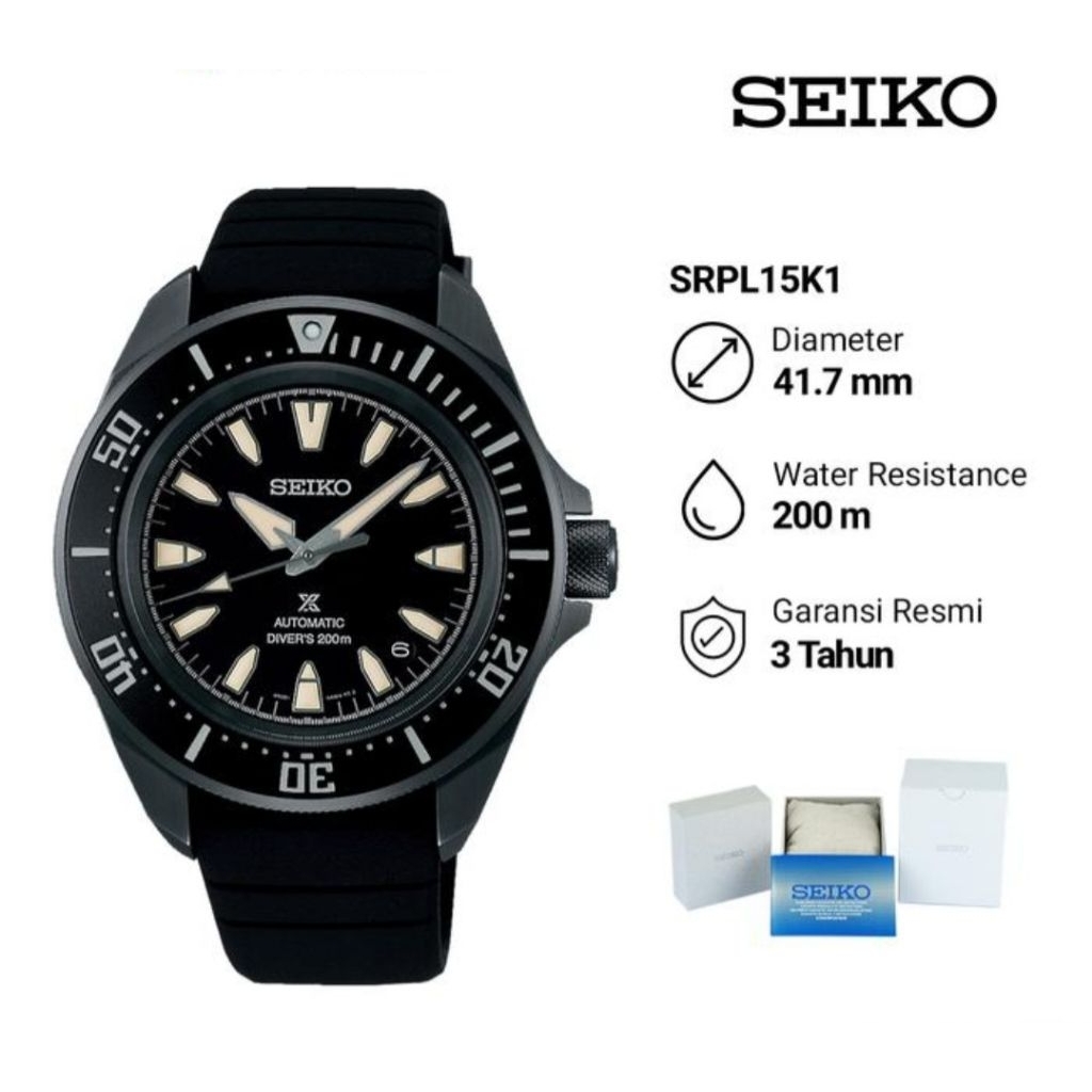 Seiko Prospex SRPL15K1 Automatic Drivers 200M Jam Tangan Pria Original
