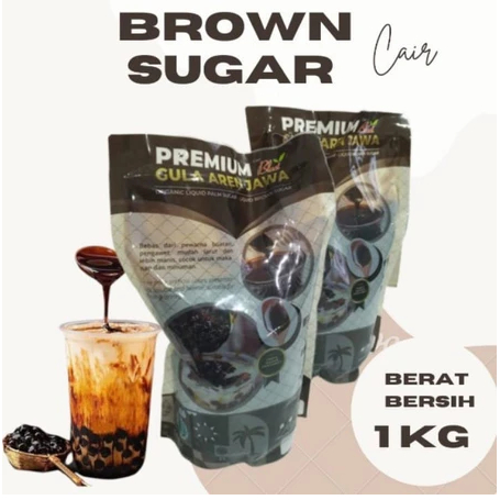 

BROWN SUGAR CAIR / PREMIUM GULA AREN JAWA 1KG