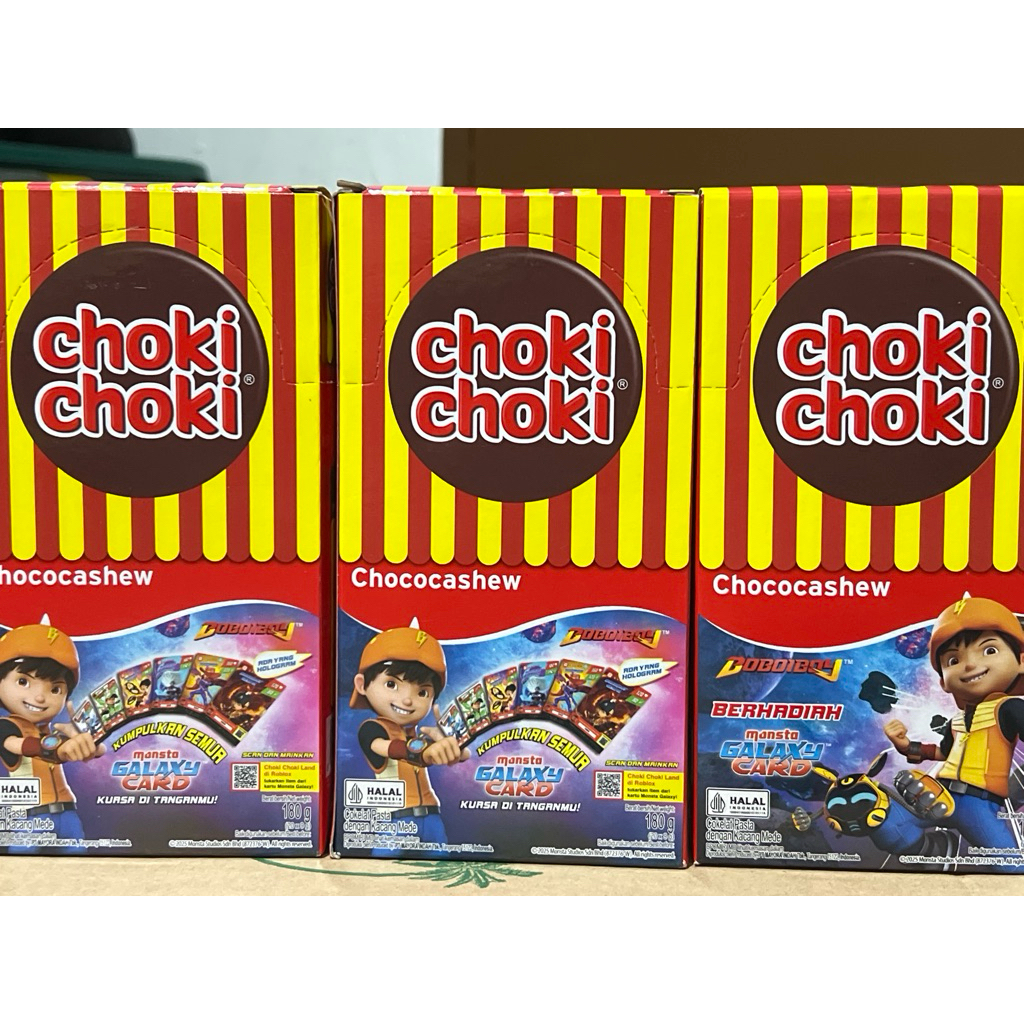 

CHOKI CHOKI chococashew isi 20 pcs