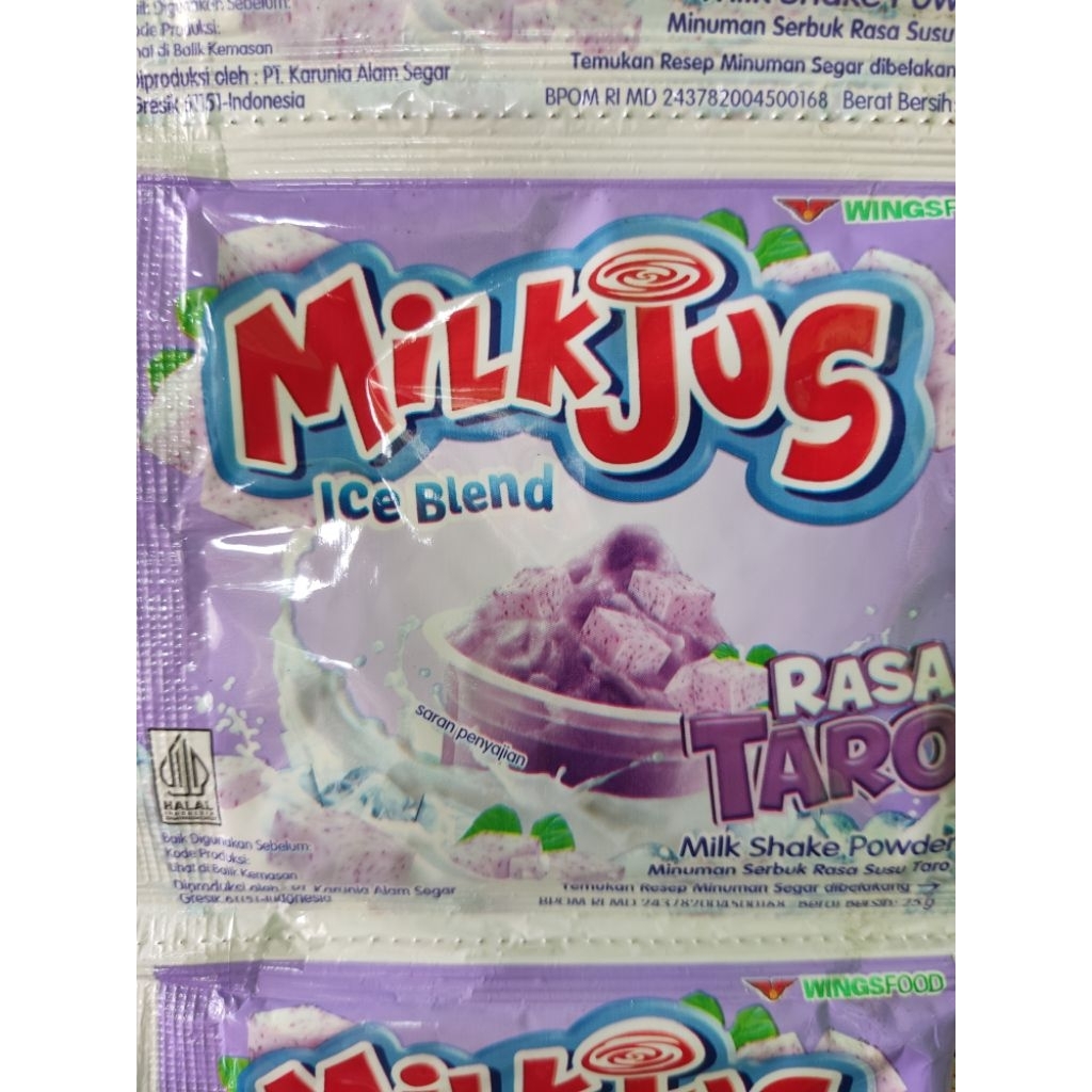 

MilkJus / Es Blender / Pop Ice 1 renceng / 1 renteng / 10 pcs