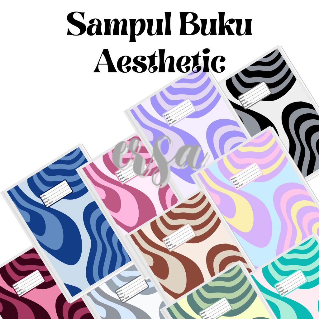 

5 LEMBAR SAMPUL BUKU TULIS AESTHETIC ABSTRACT #6 UKURAN BUKU SIDU DAN BIGBOSS #6