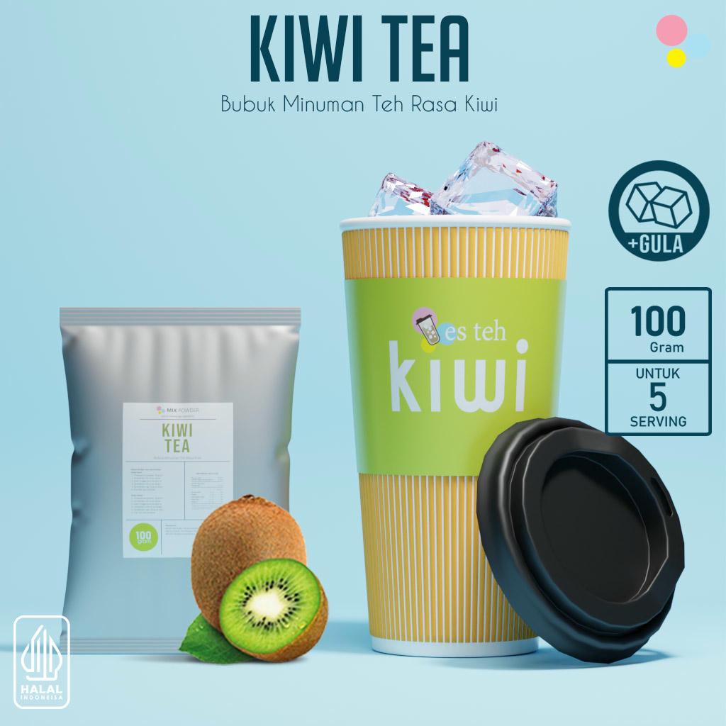 

Bubuk Minuman Teh Rasa Buah Kiwi Tea Instan Powder 100 Gram