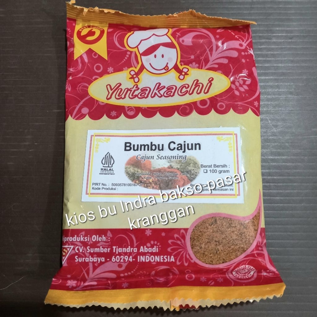 

yutakachi bumbu cajun 100 gr seasoning bubuk rempah