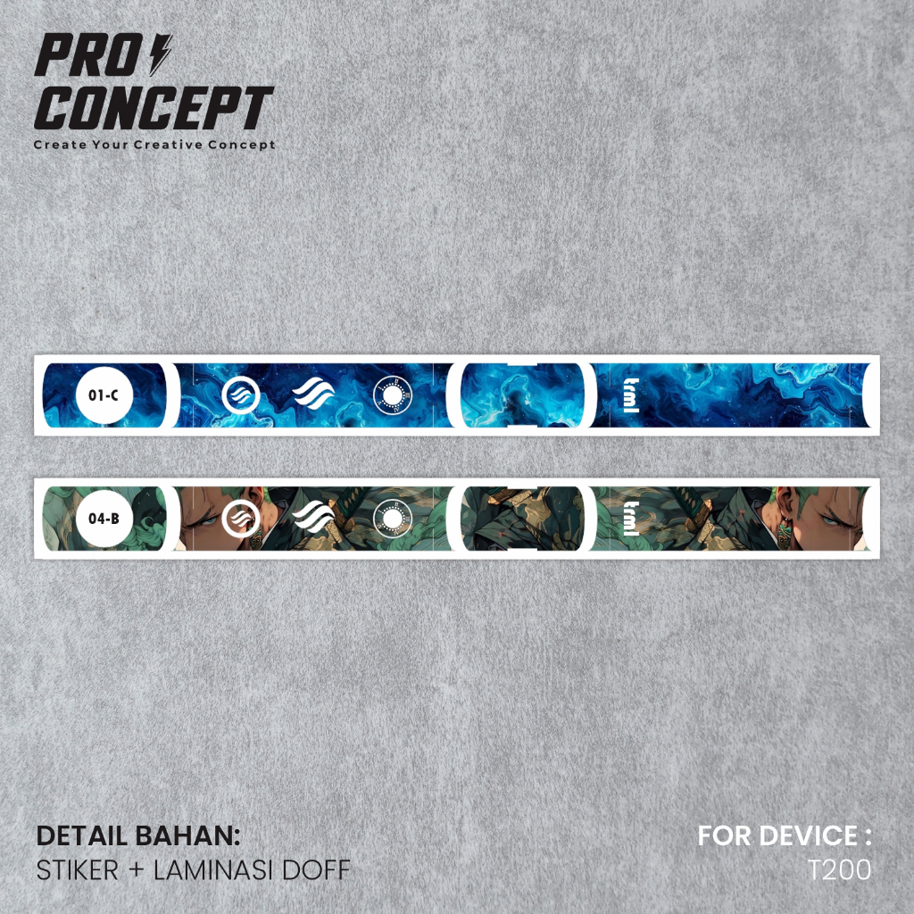 

#OUT-5 Proconcept Stiker Print Vinyl Outer(luar) Tseries~2**