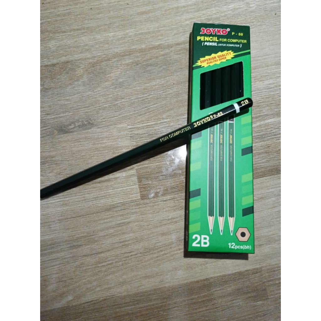 

pensil 2B joyko type P 88 isi 12 pencil