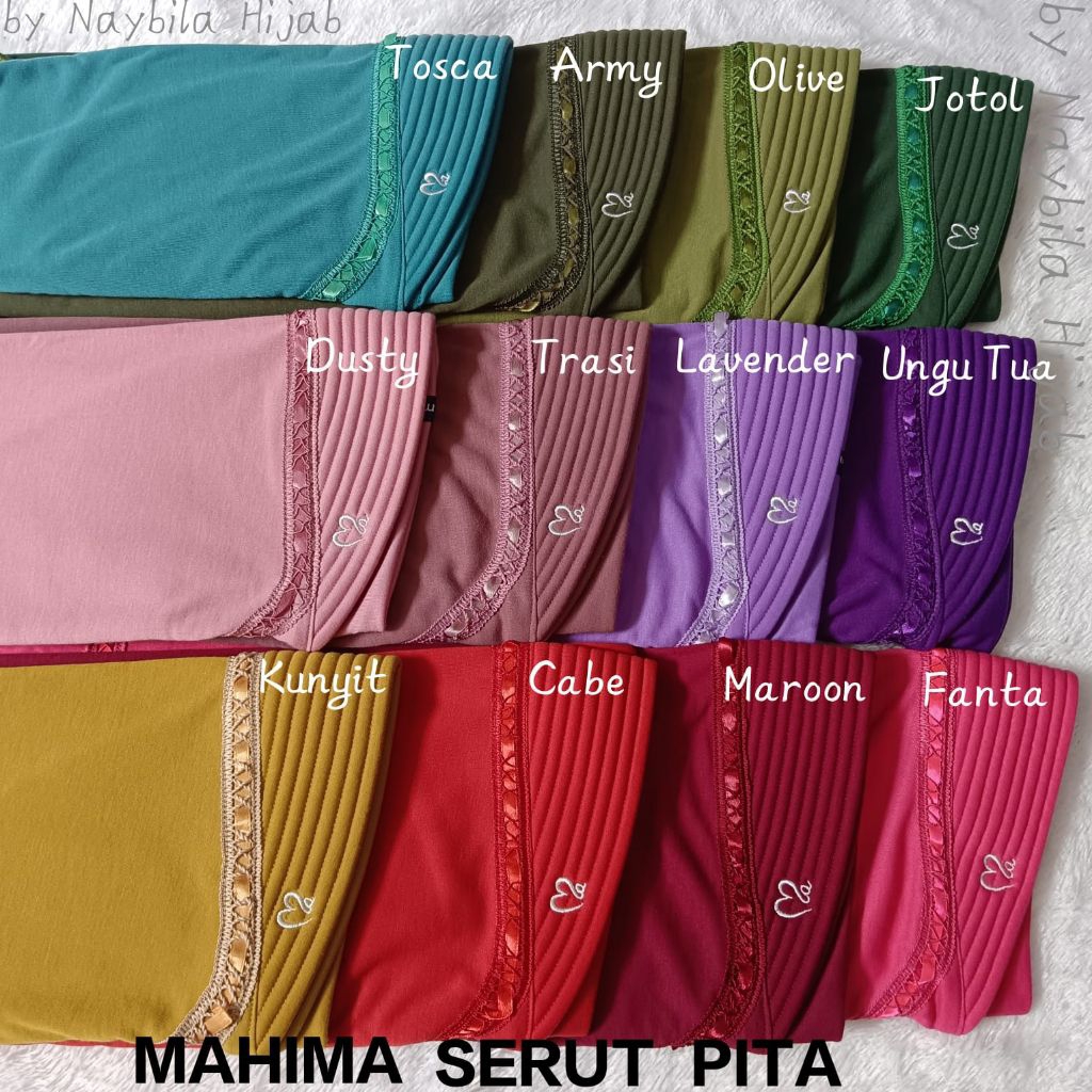 Pet Antem Mahima Serut Pita Bahan Kaos A
