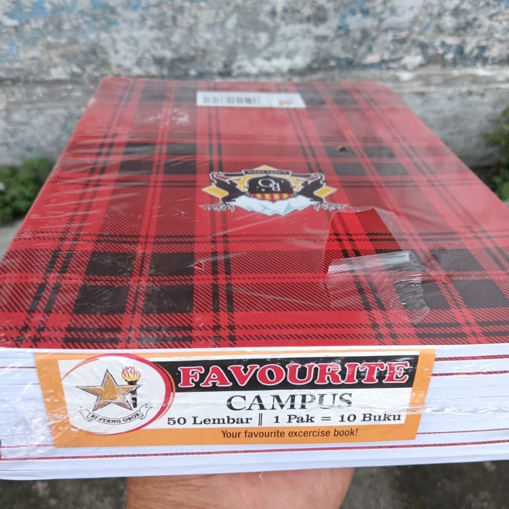 

Grosir 1 Pack Buku Tulis 50 Lembar Campus Favourite Bigbos Boxi 17x25cm 10 pcs