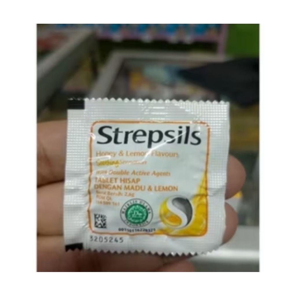 

Permen Strepsils rasa Madu & Lemon 2.6g ( ECERAN )