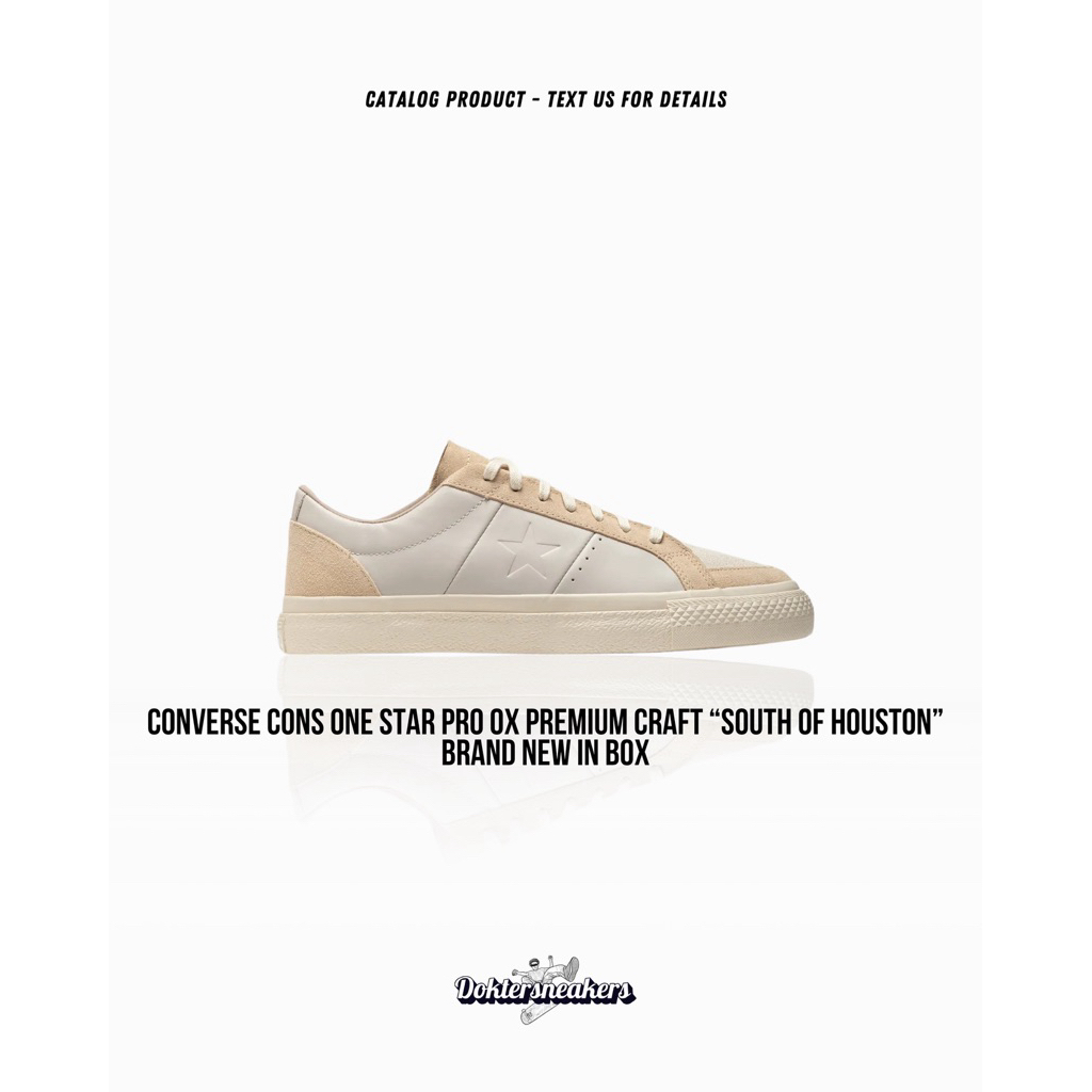 CONVERSE CONS ONE STAR PREMIUM CRAFT PRO OX SOUTH OF HOUSTON (BLACKBOX)