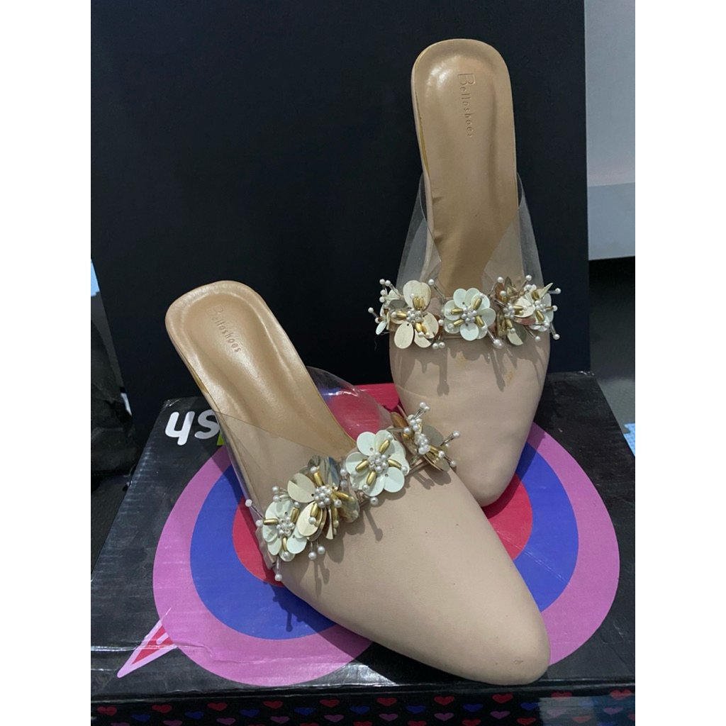 heels bellashoes PRELOVEE size 42 (baca deskripsi)