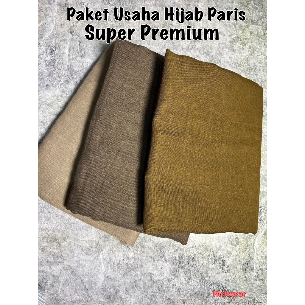 Paket Usaha Hijab Paris Super Premium