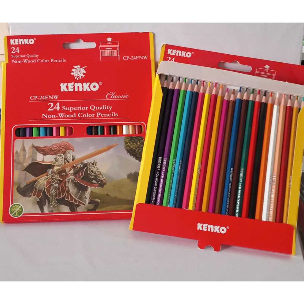 

Pensil Warna KENKO CP-24FNW 24 Warna (PCS)