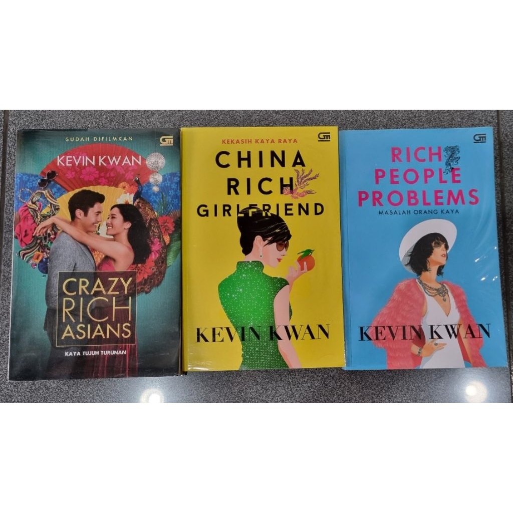 Novel Crazy Rich Asian series