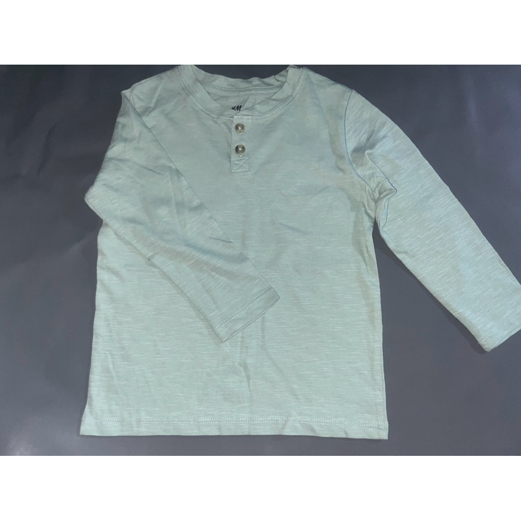 KAOS TANGAN PANJANG ANAK COWO H&M