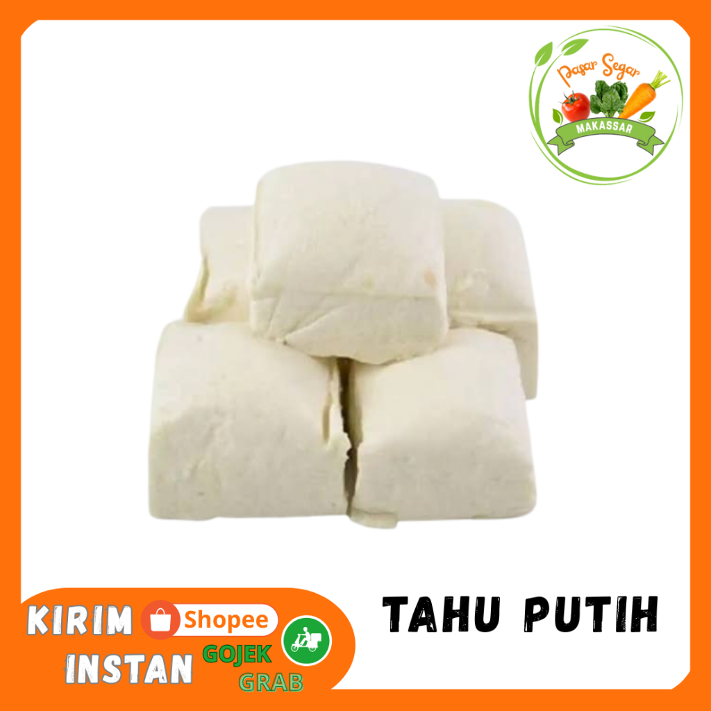 

Tahu Putih Fresh Perpaket isi 10 pcs - Pasar Online Makassar