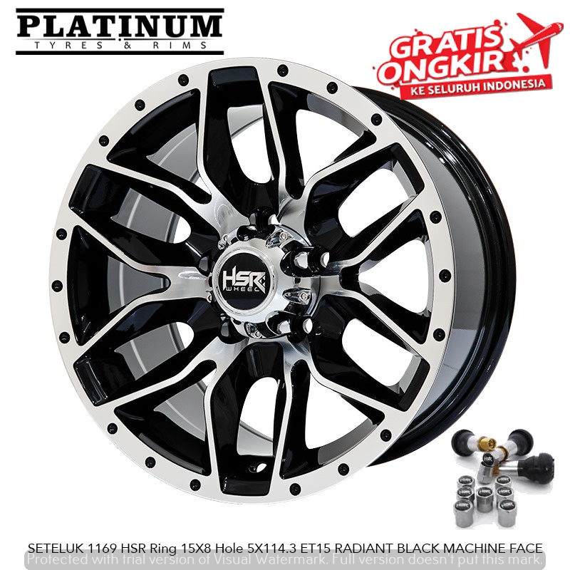 VELG MOBIL NISSAN HILUX EXPANDER HSR SETELUK RING 15 PCD 5X114,3