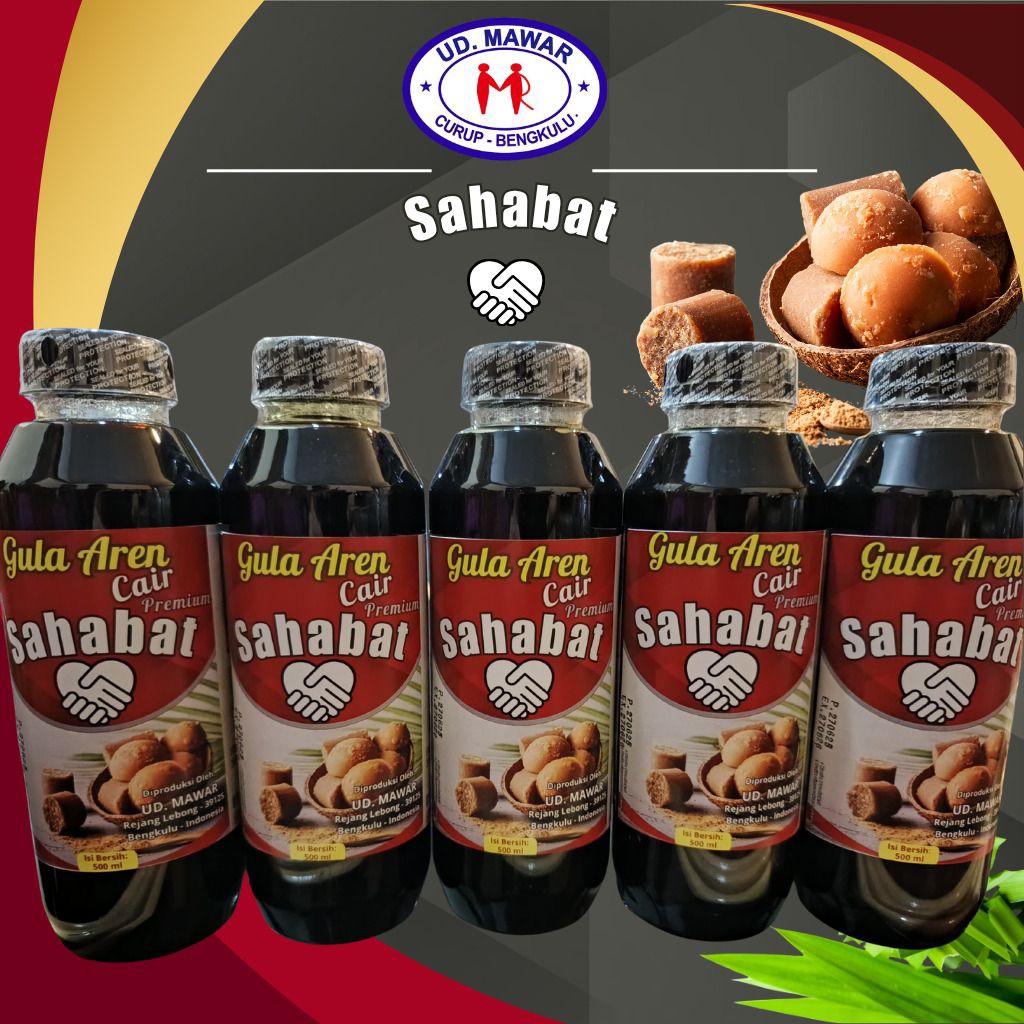 

Gula Aren Cair Premium Sahabat ukuran 500 ml - UD. MAWAR