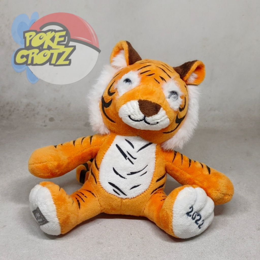 Boneka shio macan tiger jp morgan plush 16 cm