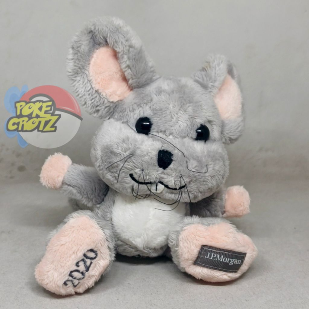Boneka shio tikus mouse jp morgan plush 17 cm